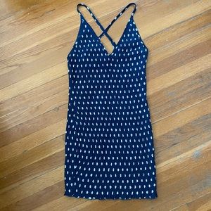 LF Seek the Label Smocked Polka Dot Dress